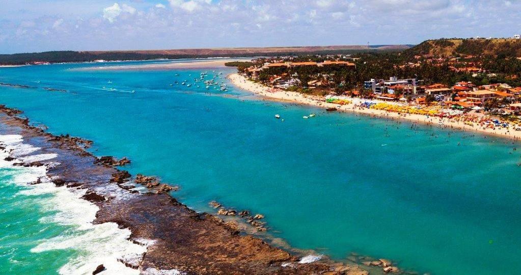 Flat Barra De Sao Miguel Mobiliadoアパートメント エクステリア 写真